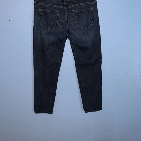 Kut From the Kloth Bardot Boyfriend Skinny Dark Blue Jeans. B2 - Picture 5 of 8